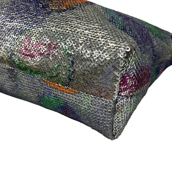 Loewe x Paula's Ibiza Flamenco Mini Sequin Clutch Bag - Picture 6 of 13